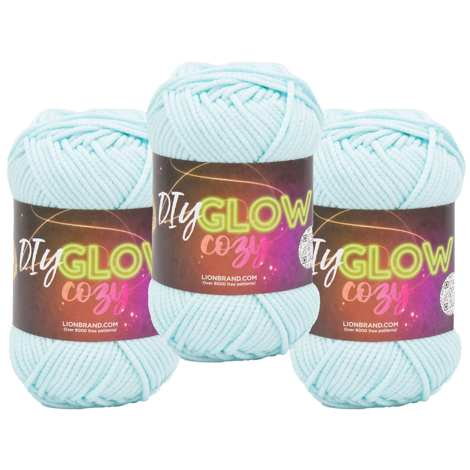 3 Pack Lion Brand® DIY Glow Cozy™ Yarn